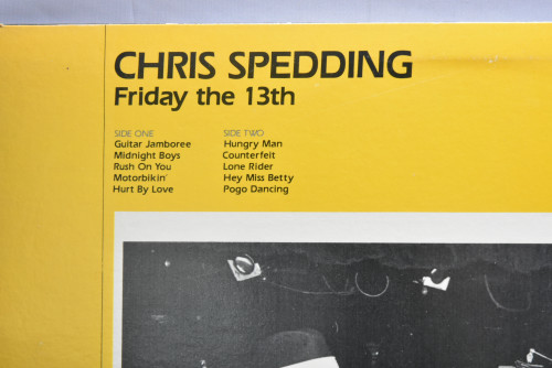 Chris Spedding [크리스 스피딩] - Friday The 13th ㅡ 중고 수입 오리지널 아날로그 LP