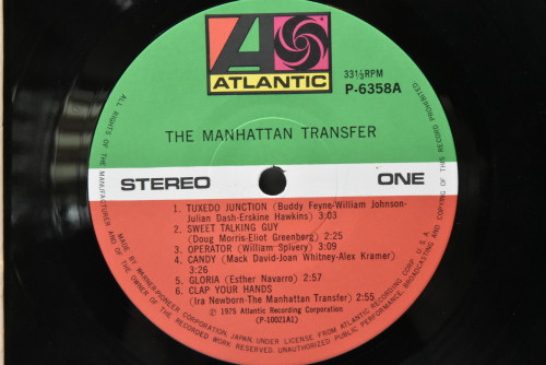 The Manhattan Transfer [맨하탄 트랜스퍼] ‎- The Manhattan Transfer - 중고 수입 오리지널 아날로그 LP