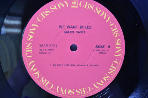 Miles Davis [마일스 데이비스] ‎- We Want Miles - 중고 수입 오리지널 아날로그 LP