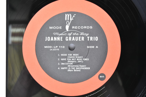 Joanne Grauer Trio [조안 그라우어] ‎- Joanne Grauer Trio - 중고 수입 오리지널 아날로그 LP
