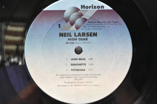 Neil Larsen [닐 라센] - High Gear ㅡ 중고 수입 오리지널 아날로그 LP