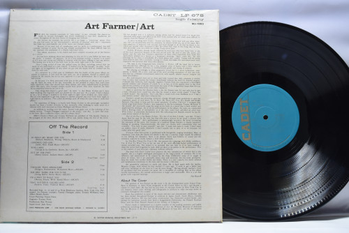 Art Farmer [아트 파머] ‎- Art - 중고 수입 오리지널 아날로그 LP