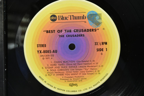 The Crusaders [재즈 크루세이더즈] ‎- Best of The Crusaders - 중고 수입 오리지널 아날로그 LP