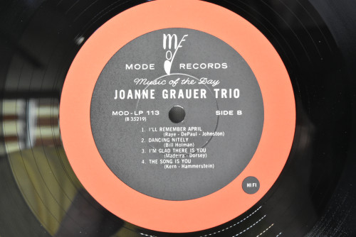 Joanne Grauer Trio [조안 그라우어] ‎- Joanne Grauer Trio - 중고 수입 오리지널 아날로그 LP