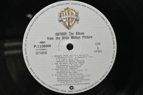 Various - Arthur (The Album) ㅡ 중고 수입 오리지널 아날로그 LP