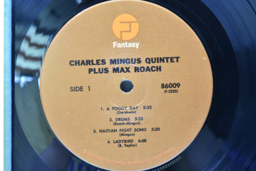 The Charles Mingus Quintet + Max Roach [찰스 밍거스, 맥스 로치] ‎- The Charles Mingus Quintet + Max Roach - 중고 수입 오리지널 아날로그 LP
