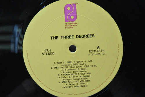 The Three Degrees - The Three Degrees ㅡ 중고 수입 오리지널 아날로그 LP