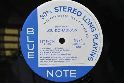 Lou Donaldson [루 도날드슨] ‎- Sunny Side Up - 중고 수입 오리지널 아날로그 LP