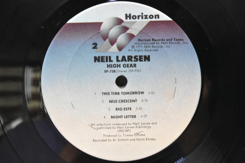 Neil Larsen [닐 라센] - High Gear ㅡ 중고 수입 오리지널 아날로그 LP