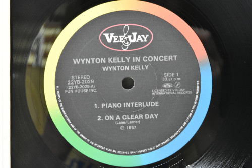 Wynton Kelly [윈튼 켈리] ‎- In Concert - 중고 수입 오리지널 아날로그 LP