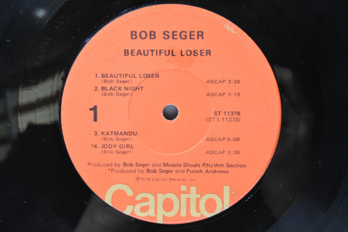 Bob Seger [밥 시거] ‎- Beautiful Loser - 중고 수입 오리지널 아날로그 LP