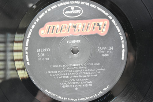 Con Funk Shun, Ray, Goodman &amp; Brown, Bar-Kays - Forever ㅡ 중고 수입 오리지널 아날로그 LP