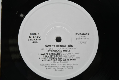 Stephanie Mills [스테파니 밀스] ‎- Sweet Sensation - 중고 수입 오리지널 아날로그 LP