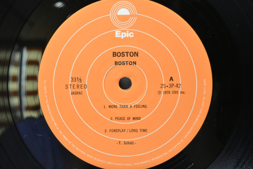 Boston [보스톤] - Boston ㅡ 중고 수입 오리지널 아날로그 LP