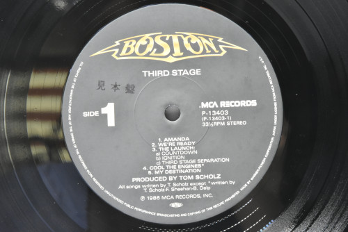 Boston [보스톤] - Third Stage ㅡ 중고 수입 오리지널 아날로그 LP