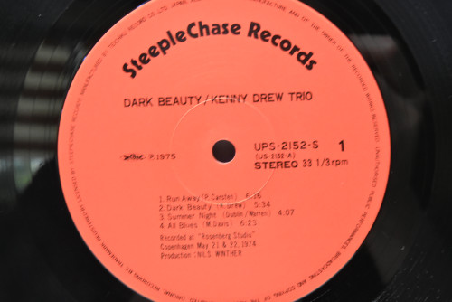 Kenny Drew Trio [케니 드류] - Dark Beauty  - 중고 수입 오리지널 아날로그 LP