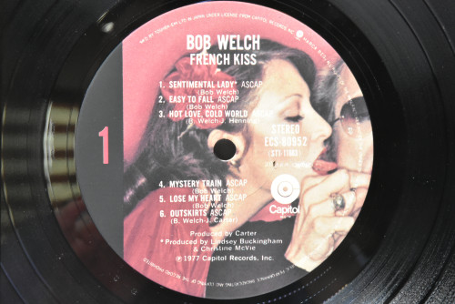 Bob Welch [밥 웰치] ‎- French Kiss - 중고 수입 오리지널 아날로그 LP