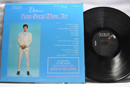 Elvis Presley [엘비스 프레슬리] ‎- How Great Thou Art - 중고 수입 오리지널 아날로그 LP