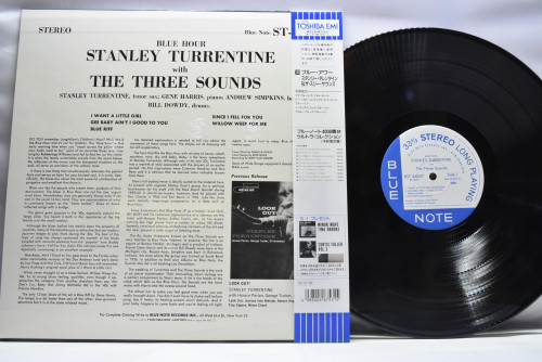 Stanley Turrentine With The Three Sounds [스탠리 터렌타인, 쓰리 사운즈] ‎- Blue Hour - 중고 수입 오리지널 아날로그 LP