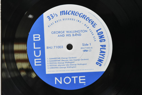 George Wallington And His Band [조지 월링턴] ‎- George Wallington Showcase - 중고 수입 오리지널 아날로그 LP