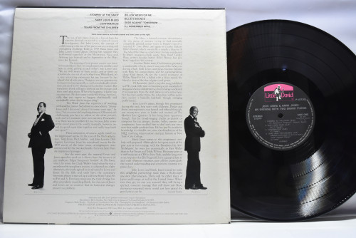 John Lewis &amp; Hank Jones [존 루이스, 행크 존스] ‎- An Evening With Two Grand Pianos - 중고 수입 오리지널 아날로그 LP
