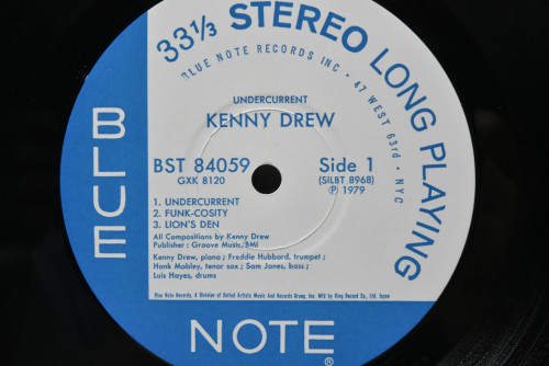 Kenny Drew [케니 드류] ‎- Undercurrent (KING) - 중고 수입 오리지널 아날로그 LP
