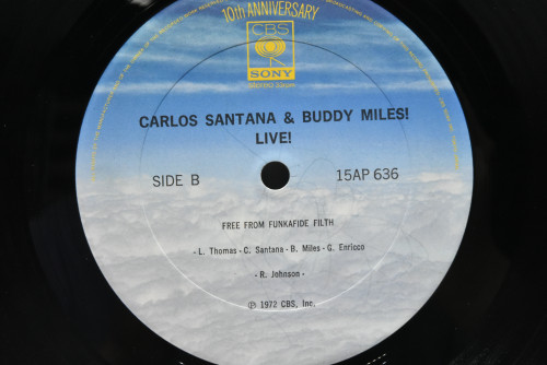 Carlos Santana &amp; Buddy Miles [카를로스 산타나, 버디 마일스] - Carlos Santana &amp; Buddy Miles! Live! ㅡ 중고 수입 오리지널 아날로그 LP