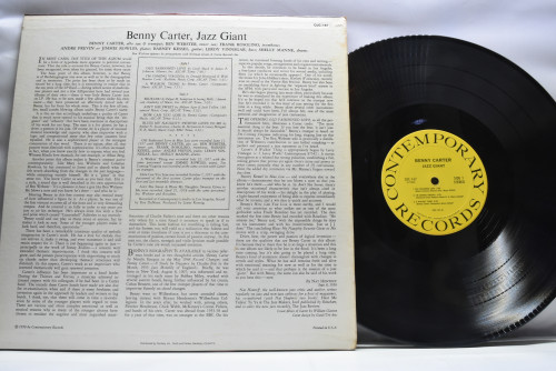 Benny Carter [베니 카터] ‎- Jazz Giant (OJC) - 중고 수입 오리지널 아날로그 LP