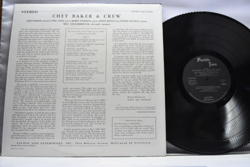 Chet Baker &amp; Crew [쳇 베이커] - Chet Baker &amp; Crew - 중고 수입 오리지널 아날로그 LP