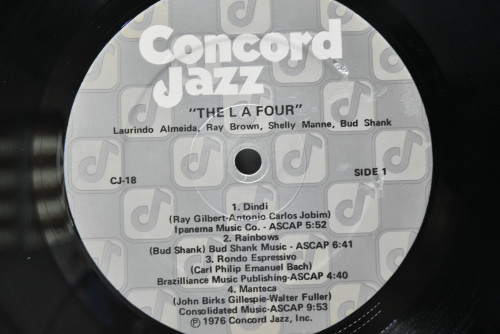 LA4 [엘에이포] ‎- The L.A. 4 - 중고 수입 오리지널 아날로그 LP