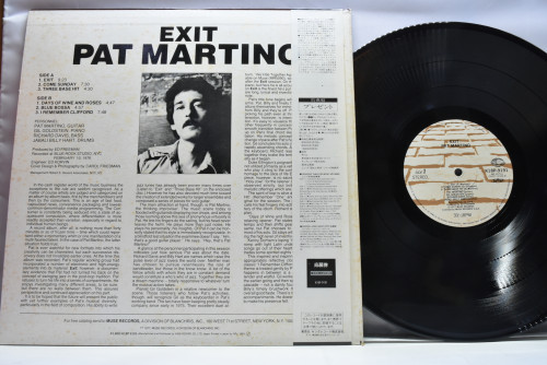 Pat Martino [팻 마티노] ‎- Exit - 중고 수입 오리지널 아날로그 LP