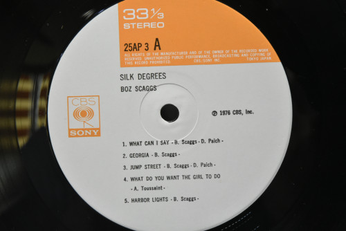 Boz Scaggs [보즈 스캑스] - Silk Degrees ㅡ 중고 수입 오리지널 아날로그 LP