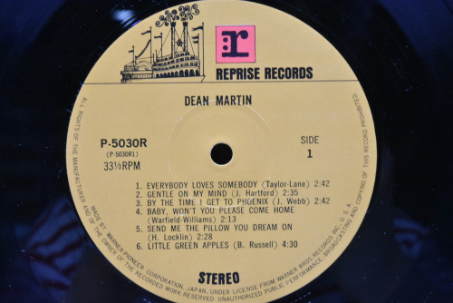 Dean Martin [딘 마틴] - Dean Martin ㅡ 중고 수입 오리지널 아날로그 LP