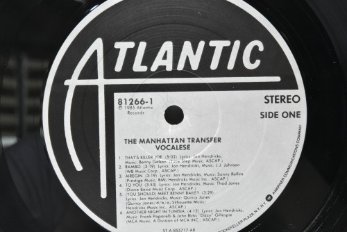 The Manhattan Transfer [맨하탄 트랜스퍼] - Vocalese ㅡ 중고 수입 오리지널 아날로그 LP