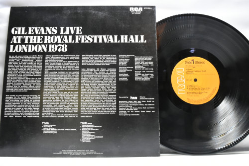 Gil Evans [길 에반스]‎ - Gil Evans Live At The Royal Festival Hall London 1978 - 중고 수입 오리지널 아날로그 LP