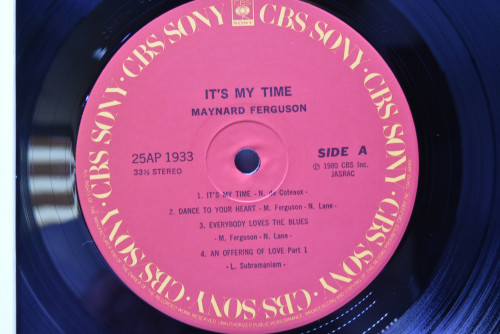 Maynard Ferguson [메이너드 퍼거슨]‎ - It&#039;s My Time - 중고 수입 오리지널 아날로그 LP