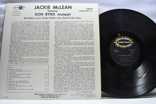 The Jackie McLean Quintet [재키 맥린] ‎- The Jackie McLean Quintet - 중고 수입 오리지널 아날로그 LP