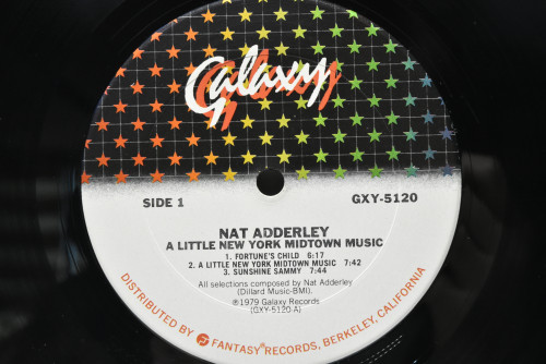 Nat Adderley [냇 애덜리]‎ - A Little New York Midtown Music - 중고 수입 오리지널 아날로그 LP