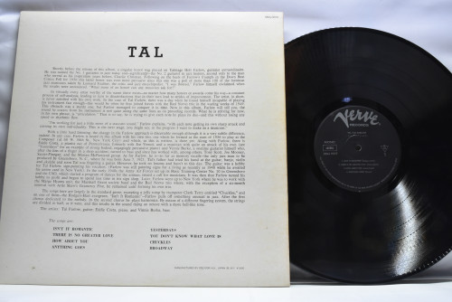 Tal Farlow [탈 팔로우] ‎- Tal - 중고 수입 오리지널 아날로그 LP