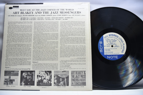 Art Blakey &amp; The Jazz Messengers [아트 블레이키, 재즈 메신저스] ‎- Meet You At The Jazz Corner Of The Wolrd ,Volume 2 (Liberty)) - 중고 수입 오리지널 아날로그 LP