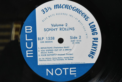 Sonny Rollins [소니 롤린스] ‎- Volume 2 (KING) - 중고 수입 오리지널 아날로그 LP