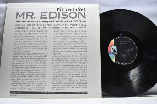 Harry Edison [해리 에디슨]‎ - The Inventive Mr. Edison - 중고 수입 오리지널 아날로그 LP