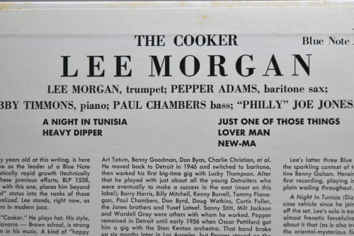 Lee Morgan [리 모건] ‎- The Cooker - 중고 수입 오리지널 아날로그 LP