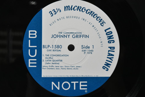 Johnny Griffin [조니 그리핀] ‎- The Congregation (KING) - 중고 수입 오리지널 아날로그 LP