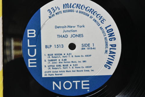 Thad Jones [테드 존스] ‎- Detroit-New York Junction (UA) - 중고 수입 오리지널 아날로그 LP