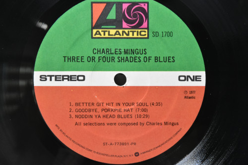 Charles Mingus [찰스 밍거스]‎ - Three Or Four Shades Of Blues - 중고 수입 오리지널 아날로그 LP