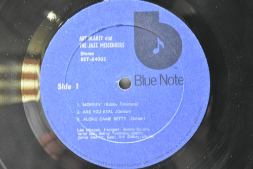 Art Blakey And The Jazz Messengers [아트 블레키, 재즈 메신저스] ‎- Moanin&#039; (UA) - 중고 수입 오리지널 아날로그 LP