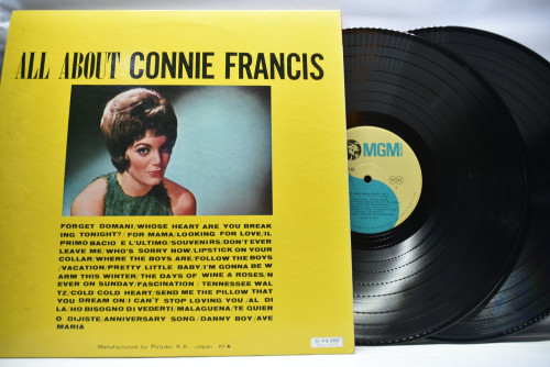 Connie Francis [코니 프란시스] - All About Connie Francis Vol. 1,2 ㅡ 중고 수입 오리지널 아날로그 LP