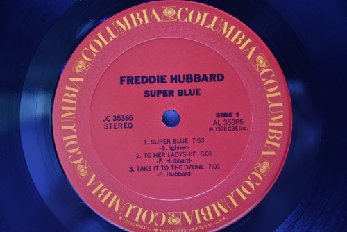 Freddie Hubbard [프레디 허바드] ‎- Super Blue - 중고 수입 오리지널 아날로그 LP