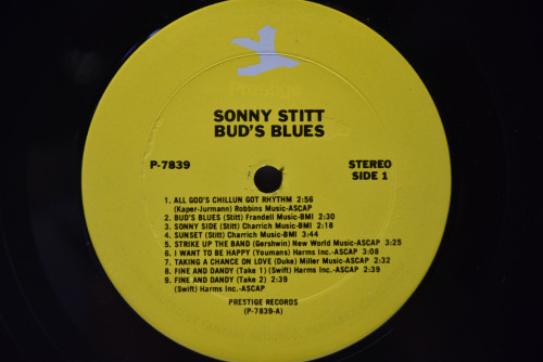 Sonny Stitt [소니 스팃] ‎- Bud&#039;s Blues - 중고 수입 오리지널 아날로그 LP